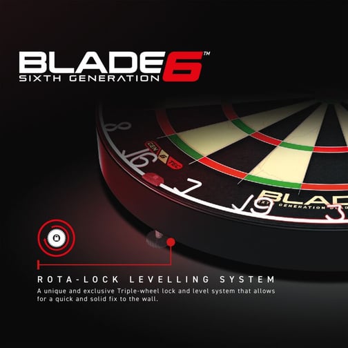 WINMAU® Dartscheibe Blade 6