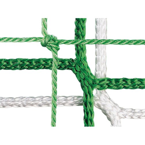 Jugend-Fußballtornetz mit quadratischen Maschen