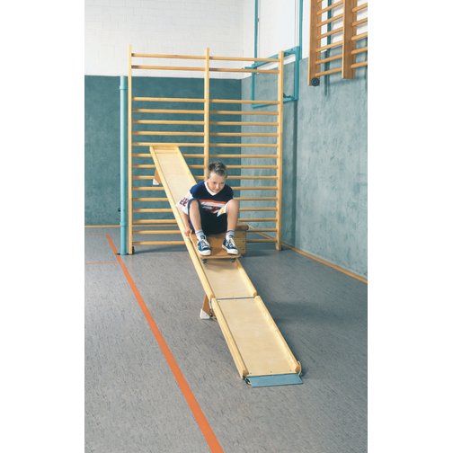 Rollbrettbahn Flizzer, für 4 m Turnbänke