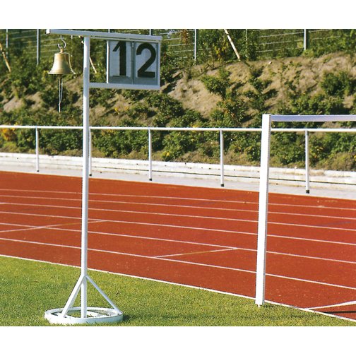 Zielpfosten mit Tellerfuß