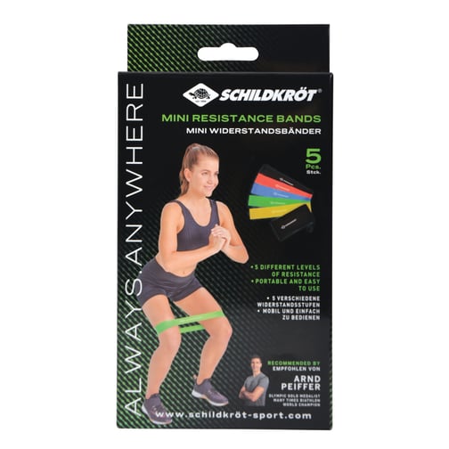 Schildkröt® Mini Resistance Band 5er-Set