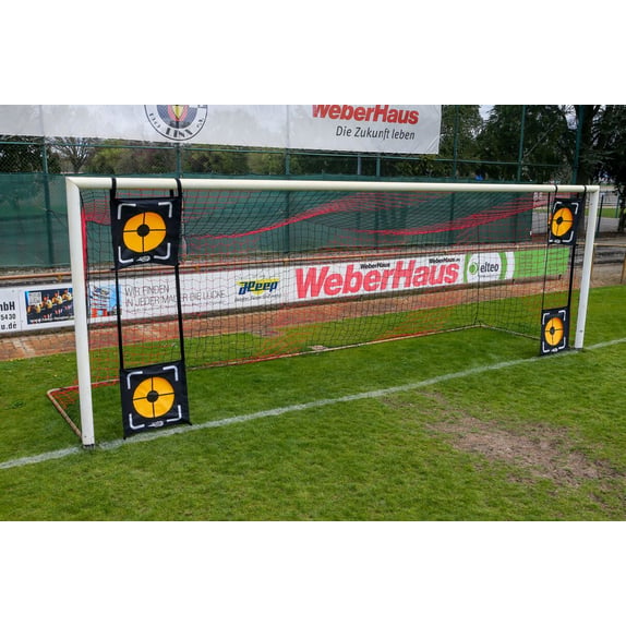 4x Fußball-Torzielscheiben Mit Verstellbaren Riemen – Schusstraining Für Genauigkeit & Beweglichkeit