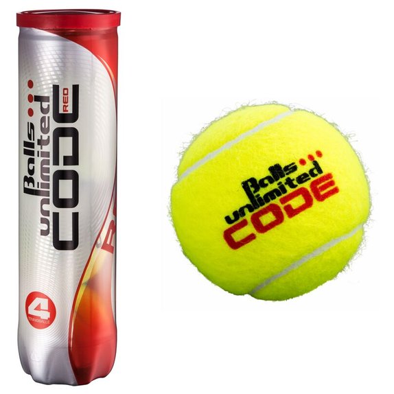 Balls Unlimited® Tennisbälle CODE RED