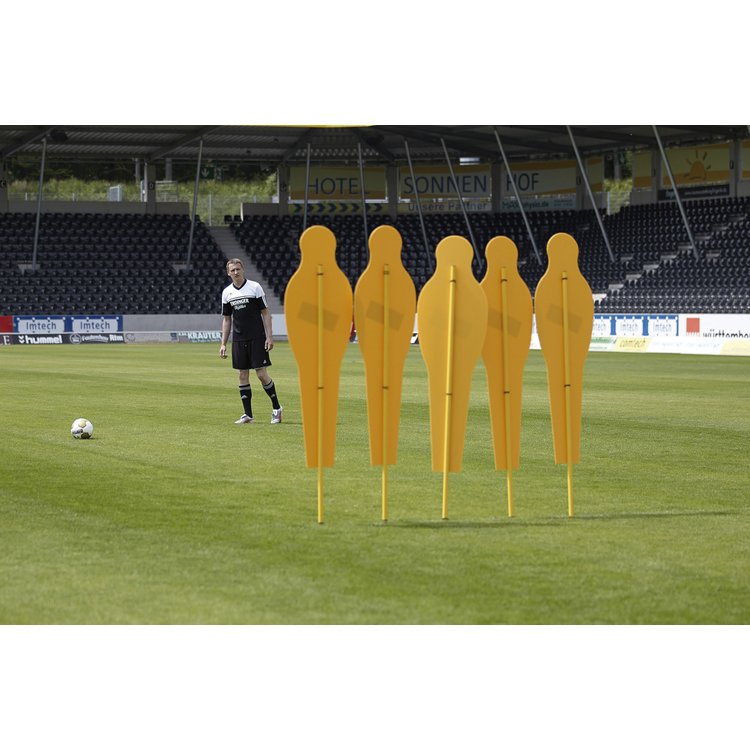 Fiorky Air Mannequins Fußball-Dummy - Aufblasbare Trainingspuppe Für Freistöße & Techniktraining