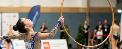 Gymnastikreifen aus Holz