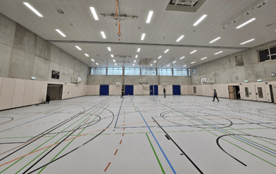 Zweifachsporthalle Berufsschule für Farbe und Gestaltung München