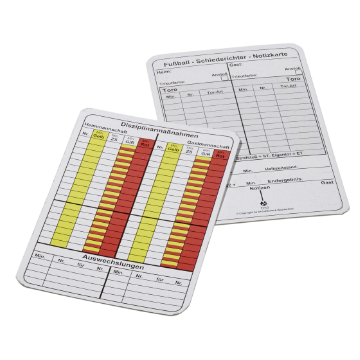 Schiedsrichterbedarf