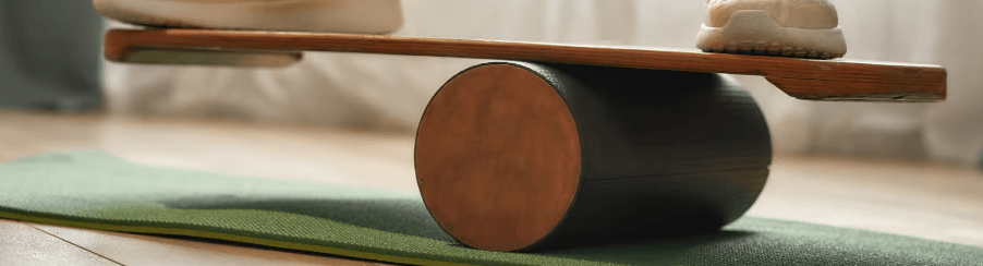 Vielseitige Balancegeräte für effektives Gleichgewichtstraining und Fitness im Einsatz