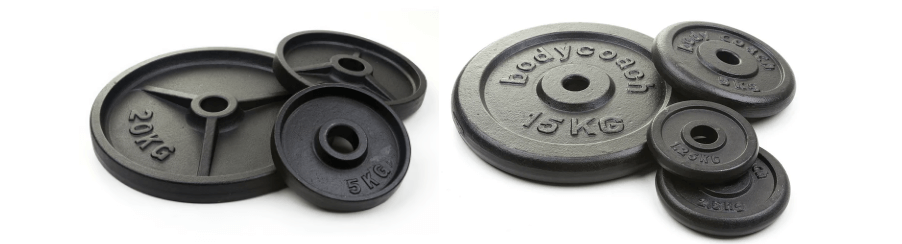 Hantelscheiben aus Gusseisen für effektives Krafttraining im Fitnessstudio oder zu Hause