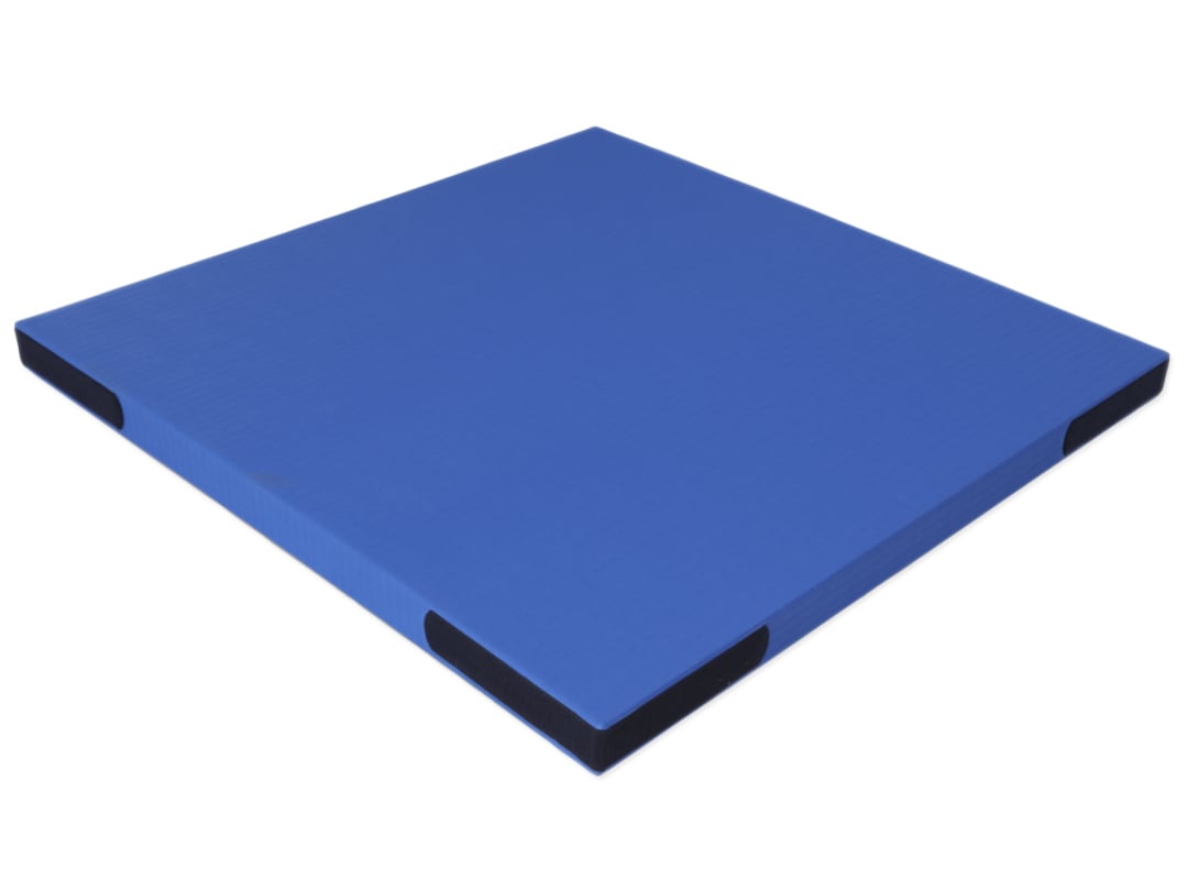 Kübler Sport Fallschutzmatte LEICHT, Blau, 100 x 100 x 6 cm