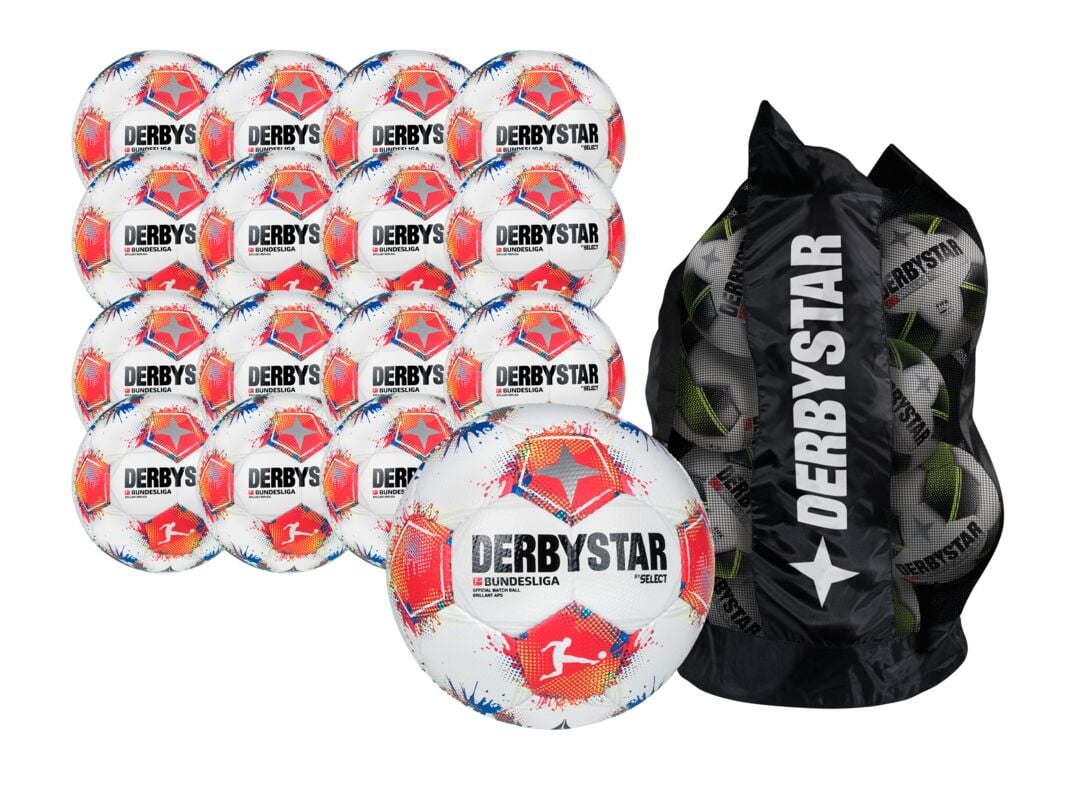 Derbystar 16er Ballset Bundesliga für Training und Wettkampf