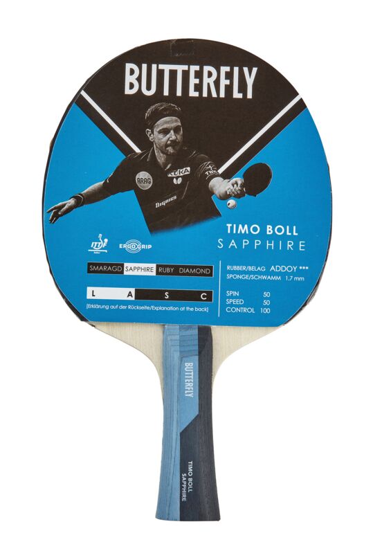Butterfly Tischtennisschläger Timo Boll Sapphire