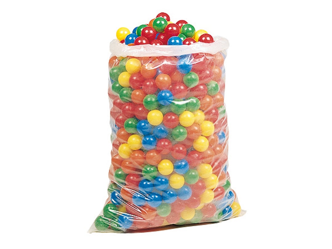 Spielbälle für das Bällebad, 500 Stück, 6 cm