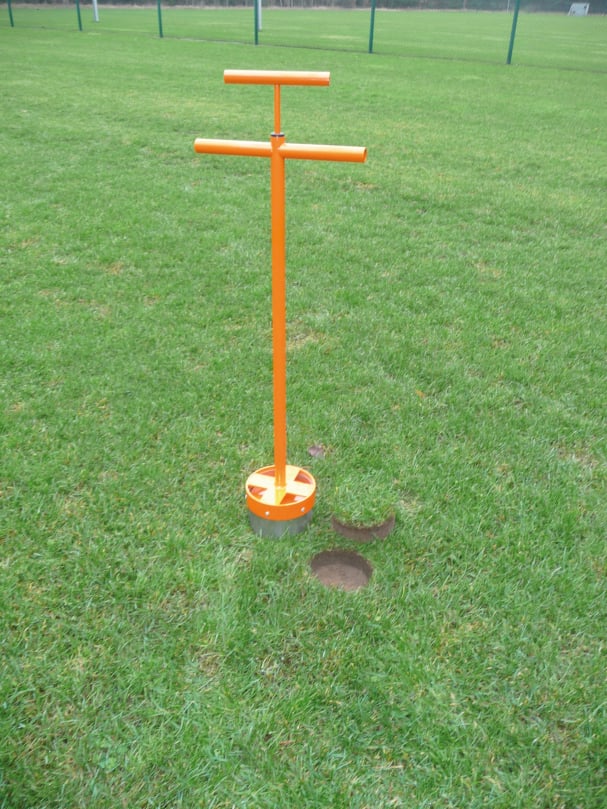 Rasenziegelstecher Edelstahl, rund