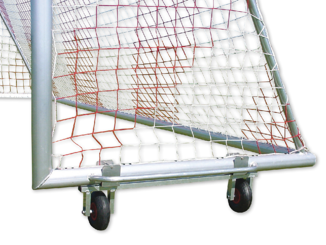 Kübler Sport Transportrollen ROBUST für Fußballtore, 80 x 80 mm