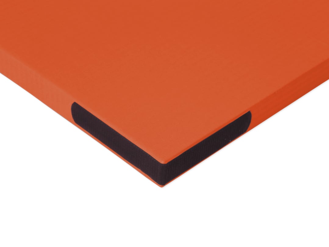 Kübler Sport Fallschutzmatte SUPERLEICHT, Orange, 100 x 100 x 6 cm