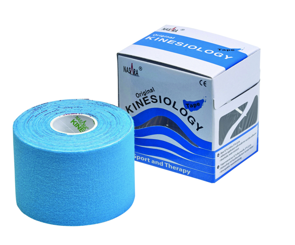 NASARA Kinesiologie Tape 5 m, Türkis