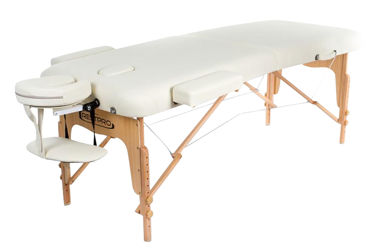 Restpro Koffermassageliege VIP, Creme