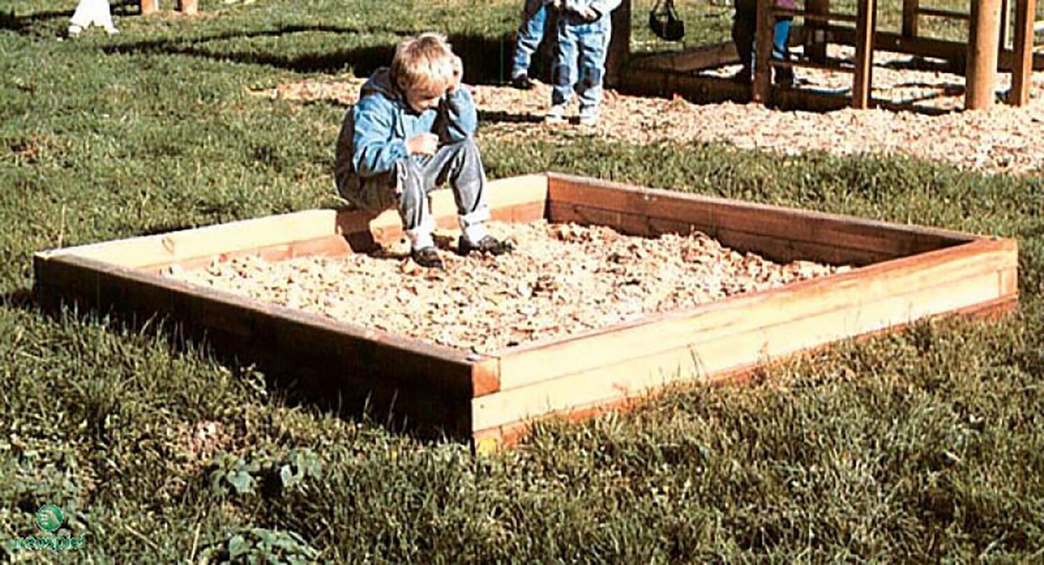 PLAYPARC Sandkasten 2x2