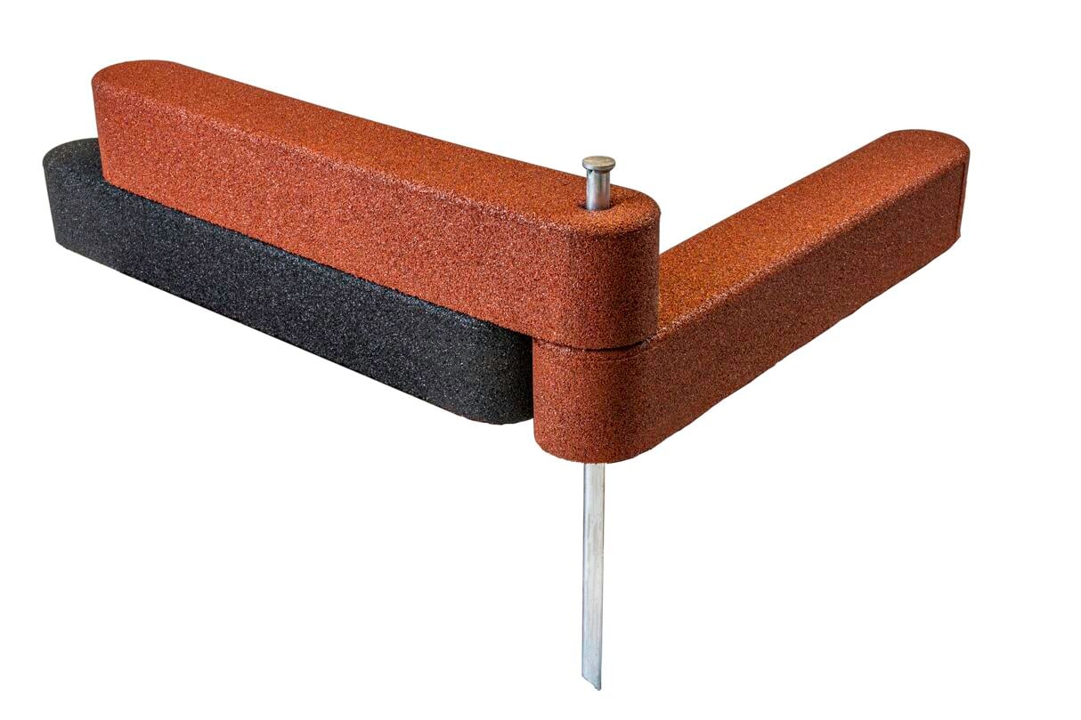 Befestigungsstahlrohr für Sandkastenumrandung