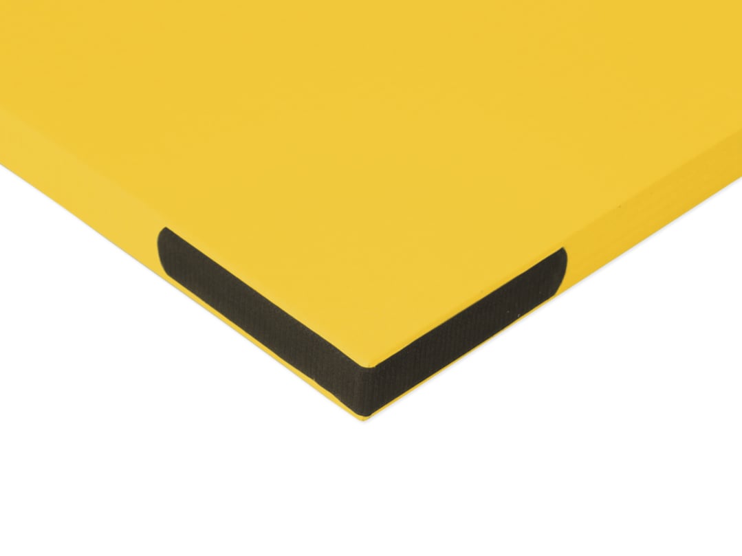 Kübler Sport Fallschutzmatte SUPERLEICHT, Gelb, 150 x 100 x 6 cm