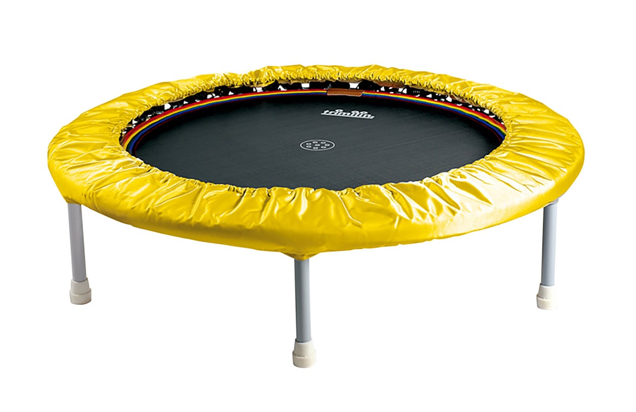 Trimilin Trampolin pro PLUS, Schwarz, Gelb