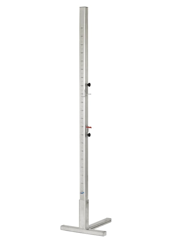 Alu-Sprungsäule mit T-Fuß 250 cm