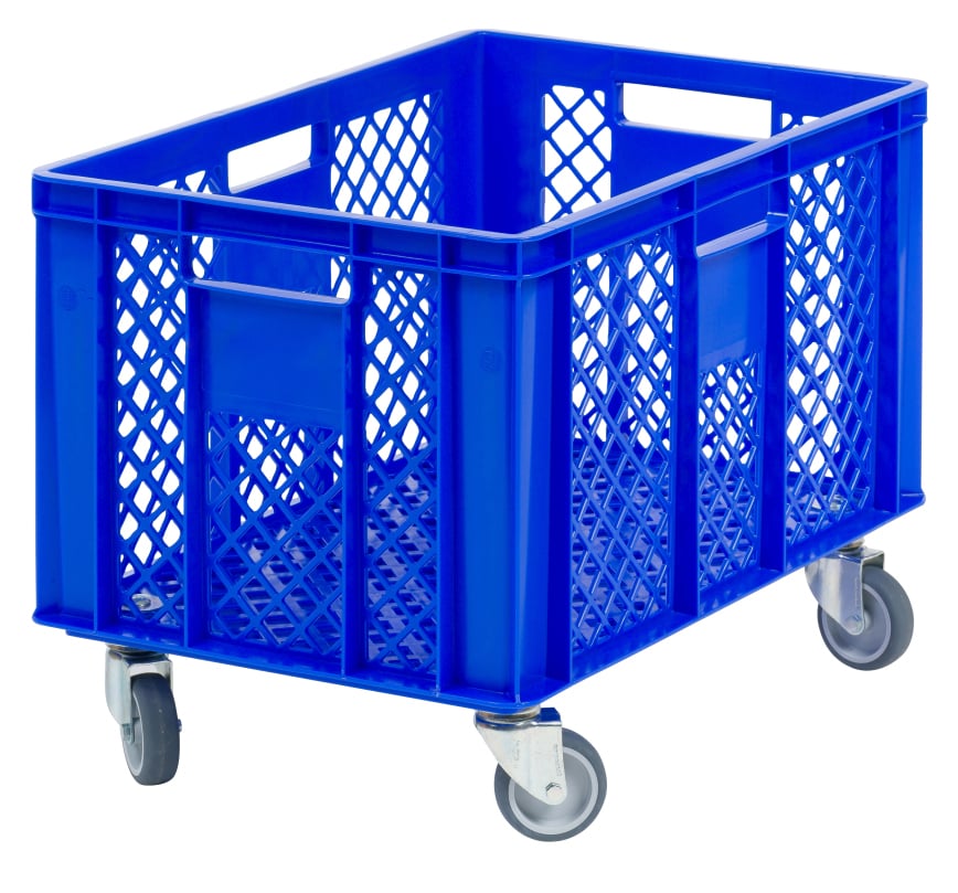 Kübler Sport Fahrbarer Aufbewahrungskorb, 42 cm