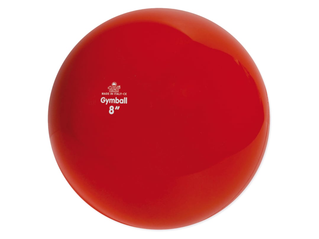 Trial Gymnastikball, Rot, 8"