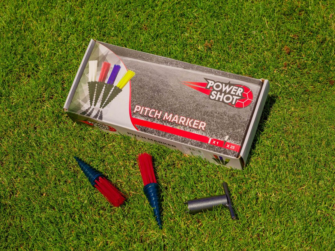Powershot PITCHMARKER Markierungshilfe 25er-Set, Rot