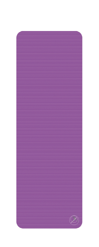 Profigym Gymnastikmatte, Violett, ohne Ösen, 180 x 60 x 1 cm