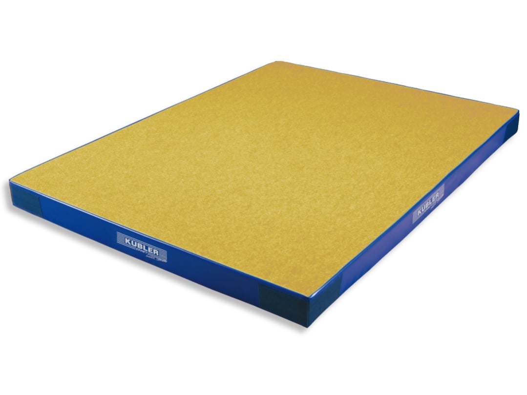 Kübler Sport Niedersprungmatte, Gelb, 200 x 125 cm, 15 cm