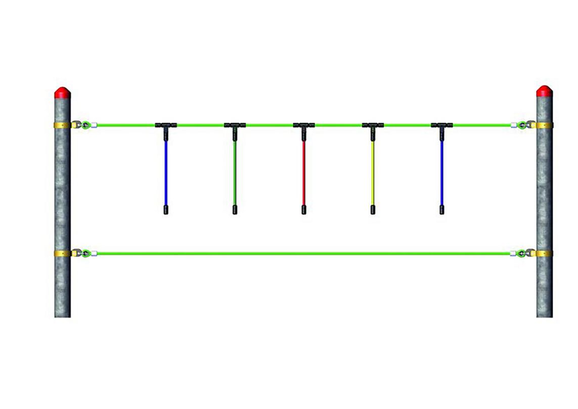 Seilparcours Haiger Hangelseile (ohne Pfosten)