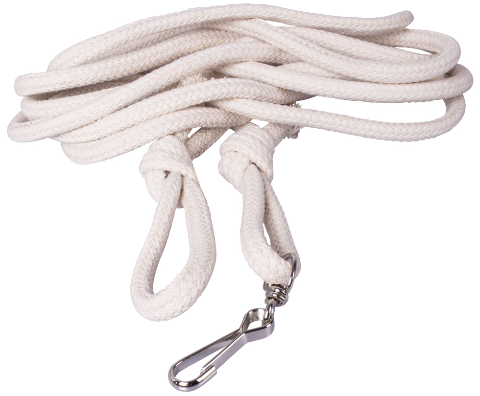 Kübler Sport Baumwoll/Jute Schwingseil, 8 m