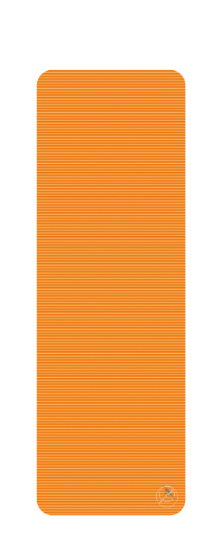 Profigym Gymnastikmatte, Orange, ohne Ösen, 180 x 60 x 1 cm