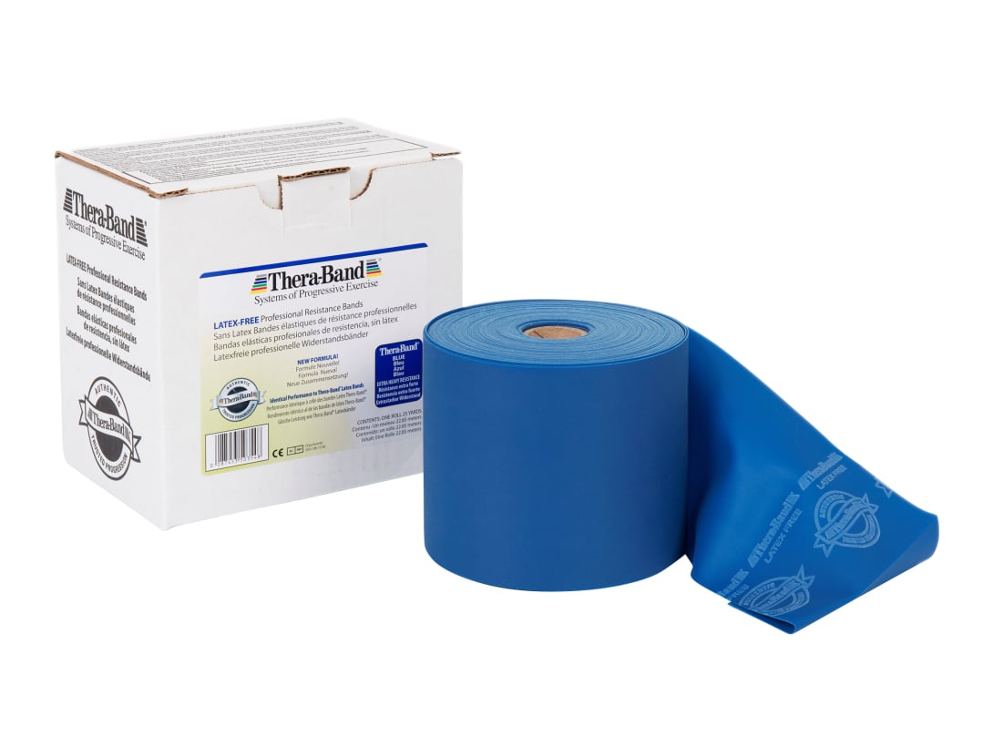TheraBand Fitnessband Latexfrei 22,85 m, extra stark