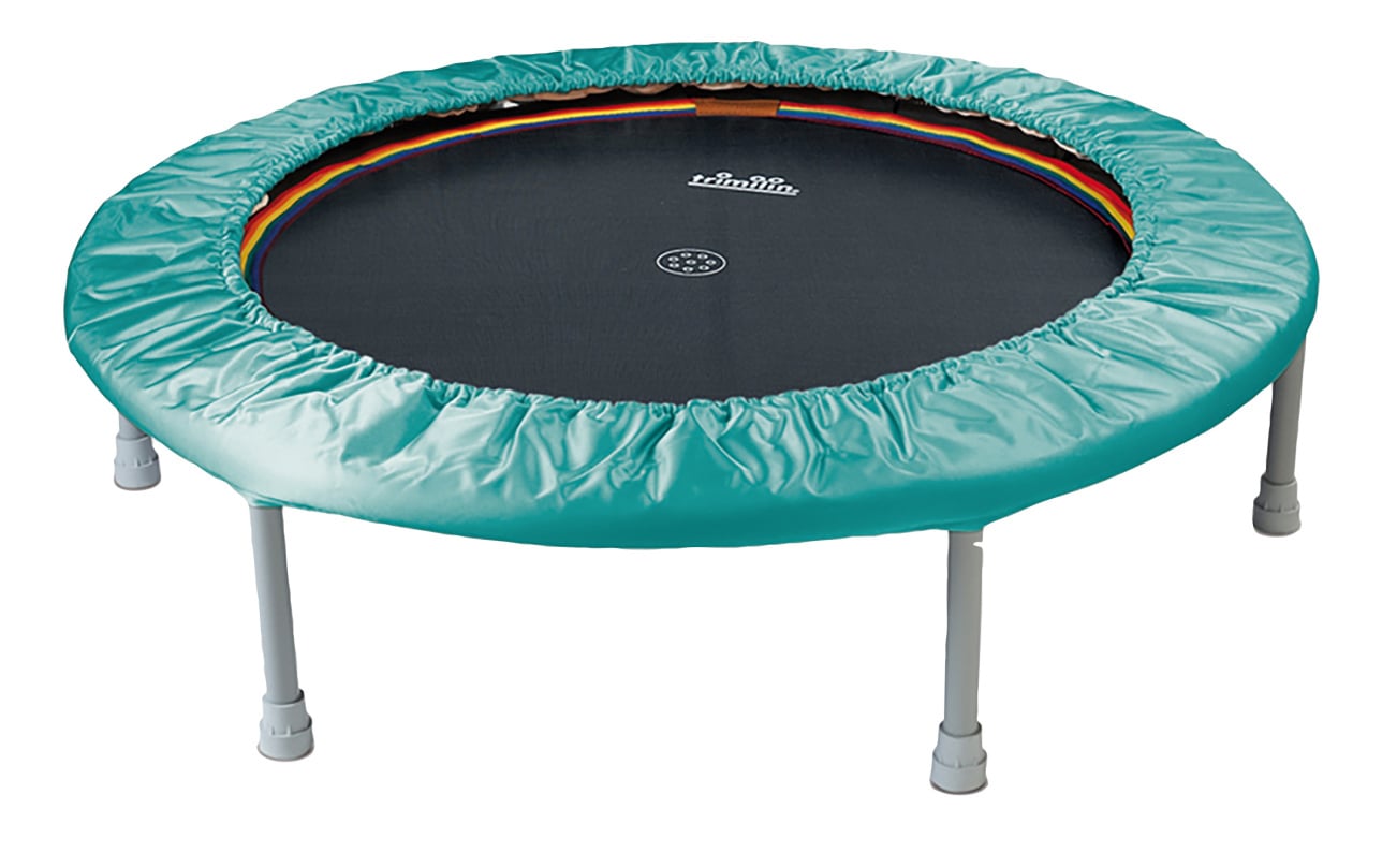 Trimilin Trampolin pro PLUS, Schwarz, Türkis