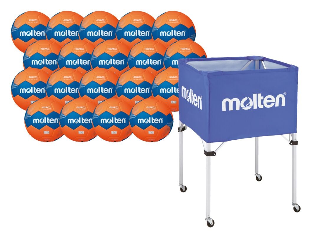 Molten 20er-Set Handball HXF1800-BB Resin Free, Gr. 0