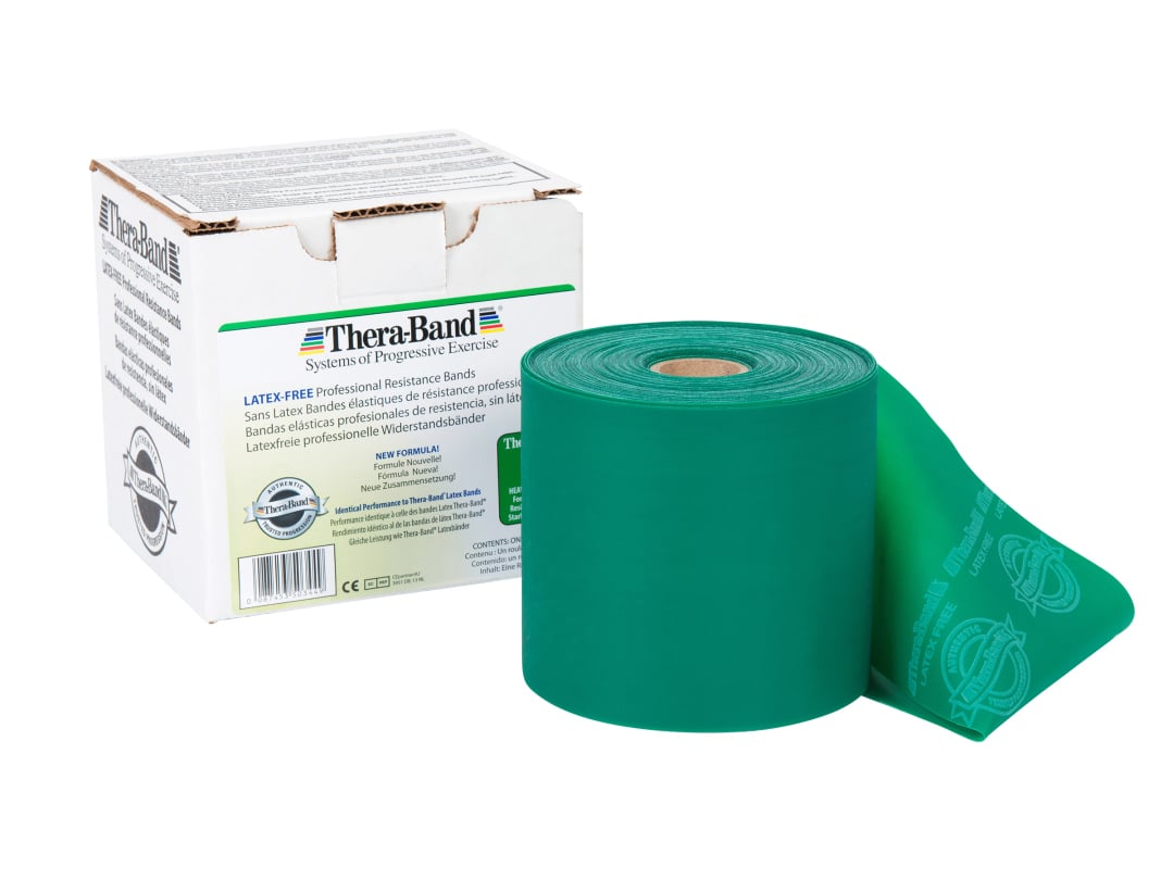 TheraBand Fitnessband Latexfrei 22,85 m, stark