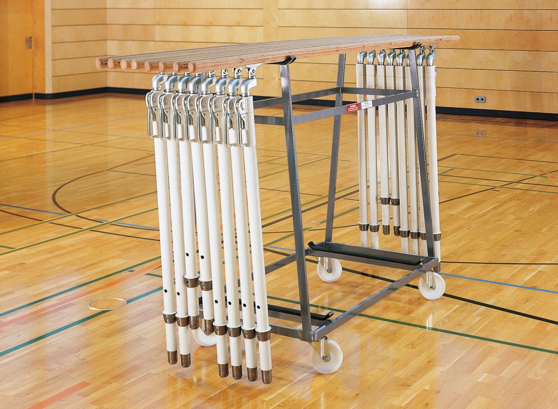 Transportwagen für 4 Hülsen-Steckbarren