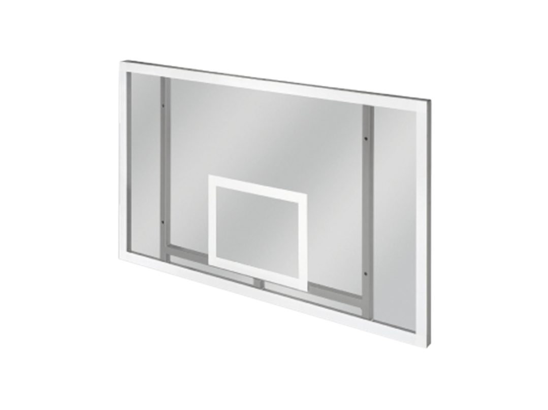 Basketball-Spielbrett aus Acryl + Rahmen, 180 x 120 x 1,2 cm