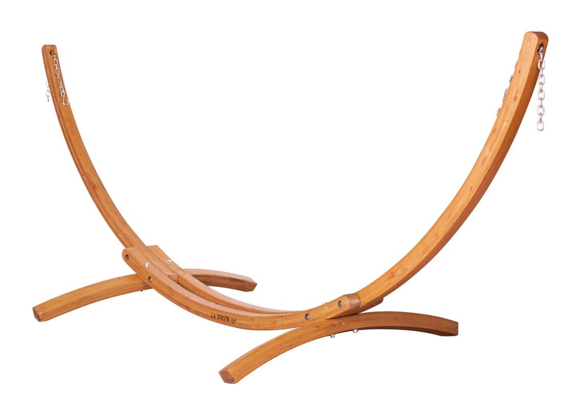 LA SIESTA Maera Nature Holz-Gestell, für Einzel-Hängematten