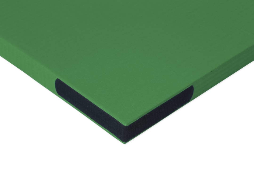 Kübler Sport Fallschutzmatte SUPERLEICHT, Grün, 100 x 100 x 6 cm