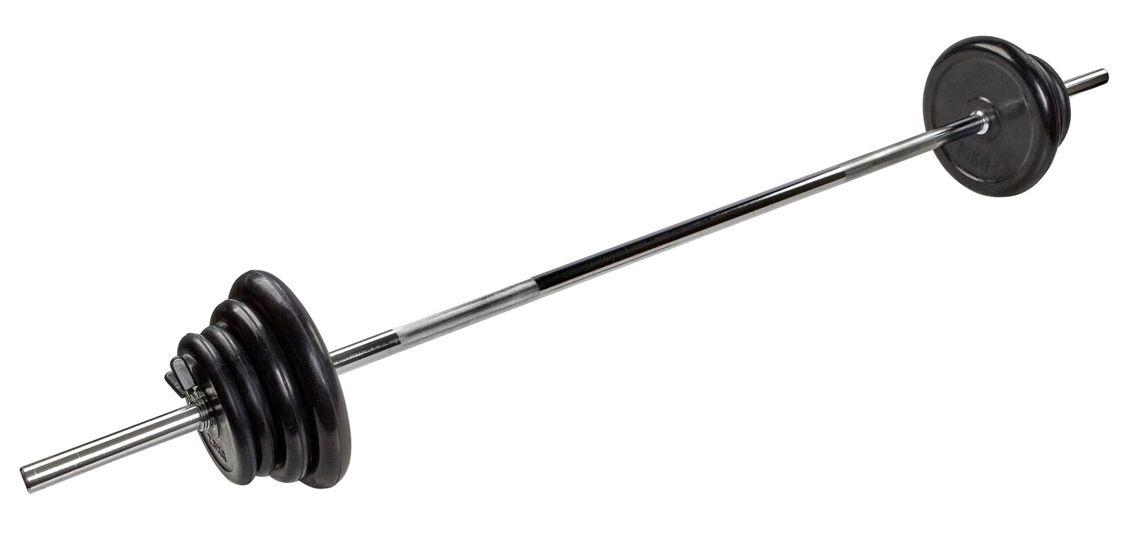 tanga sports Langhantel-Set, Ø 30 mm, 50 kg