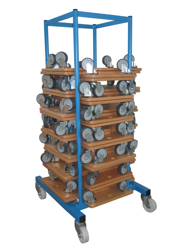 Transportwagen für Rollbretter