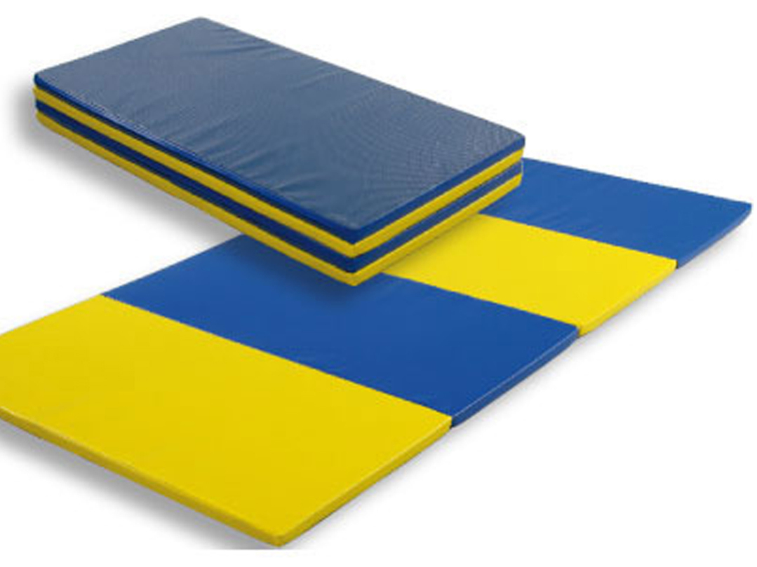 Faltmatte, Blau / Gelb, 300 cm