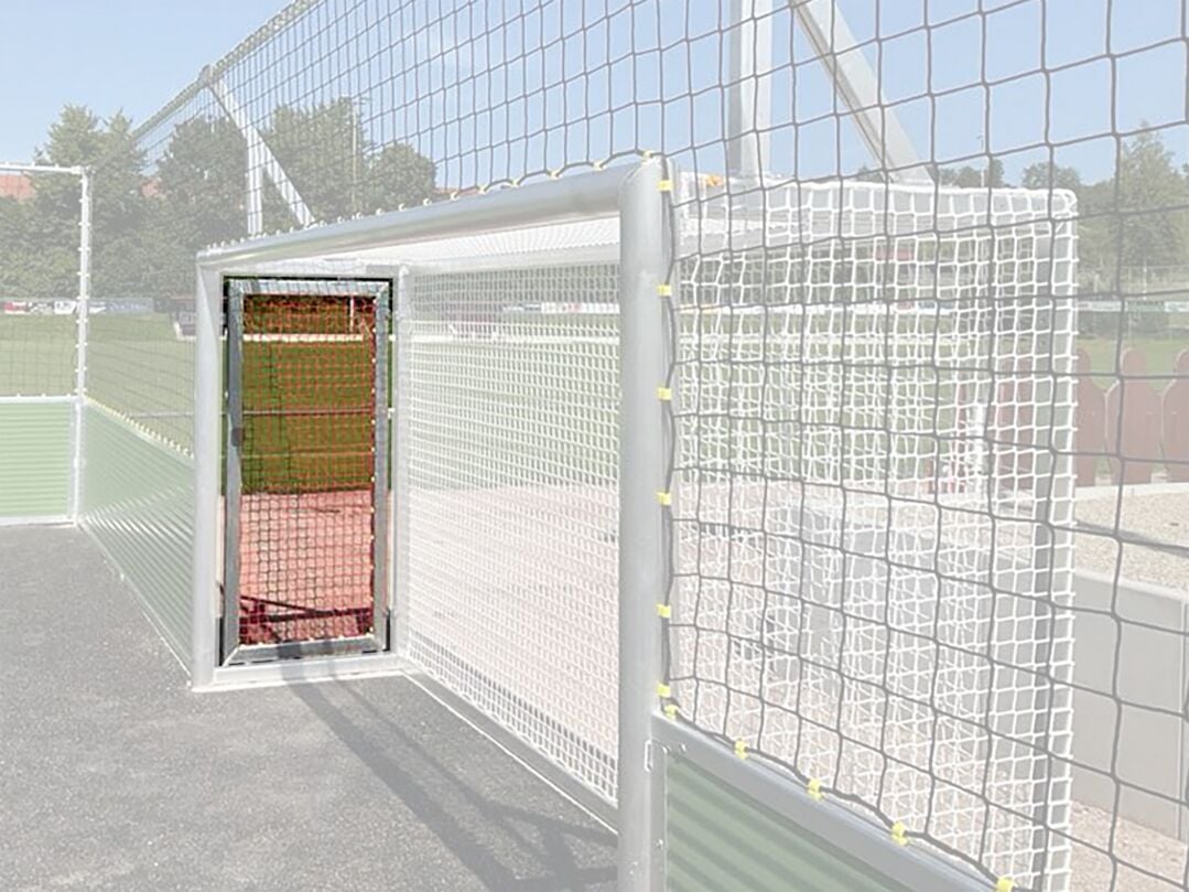 Ersatztürnetze für Soccer-Court ARENA PRO und SMART, Rot, 1,74 x 0,71 m