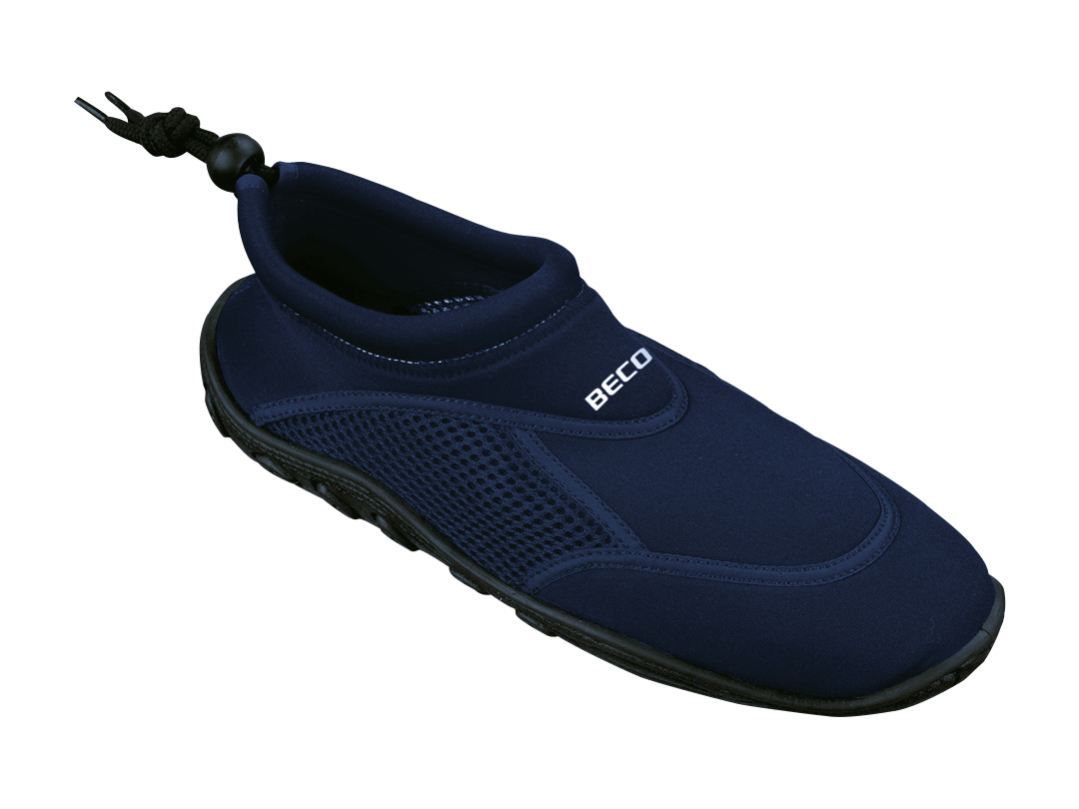 BECO Badeschuhe aus Neopren, Blau, 47