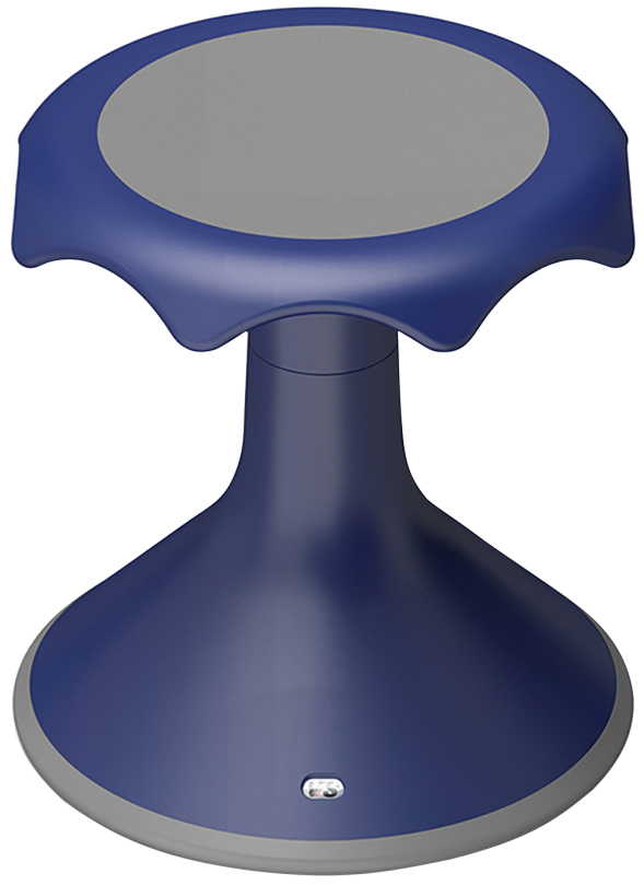 Hokki Bewegungssitz, Blau, 38 cm