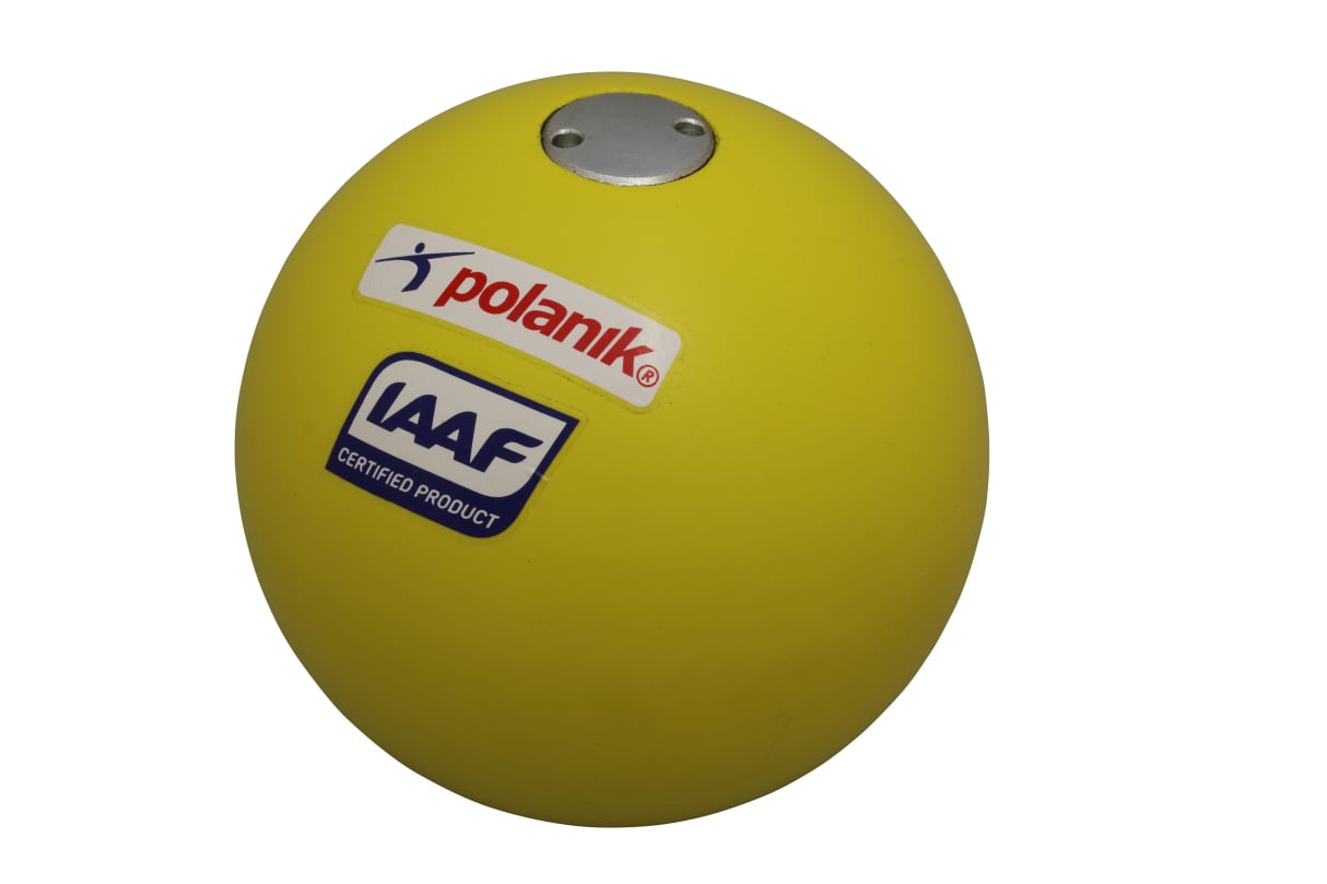 Polanik Wettkampf-Stoßkugel, 105 mm, 3 kg
